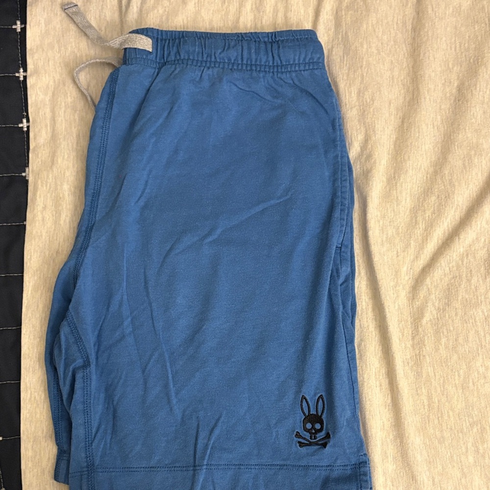 Psycho Bunny Vibrant Blue Athletic Shorts